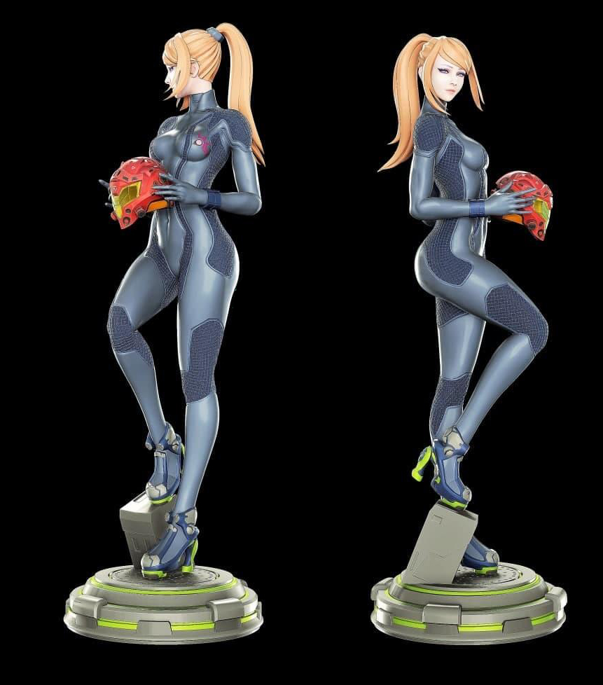 Resin Art Zelda - 1/24 75mm 1/18 100mm Resin Model