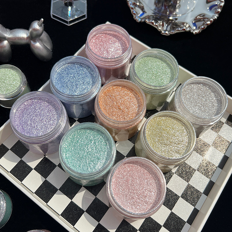 Resin Art Equipment - Mermaid Diamond Glitter Mica Powder, Shiny