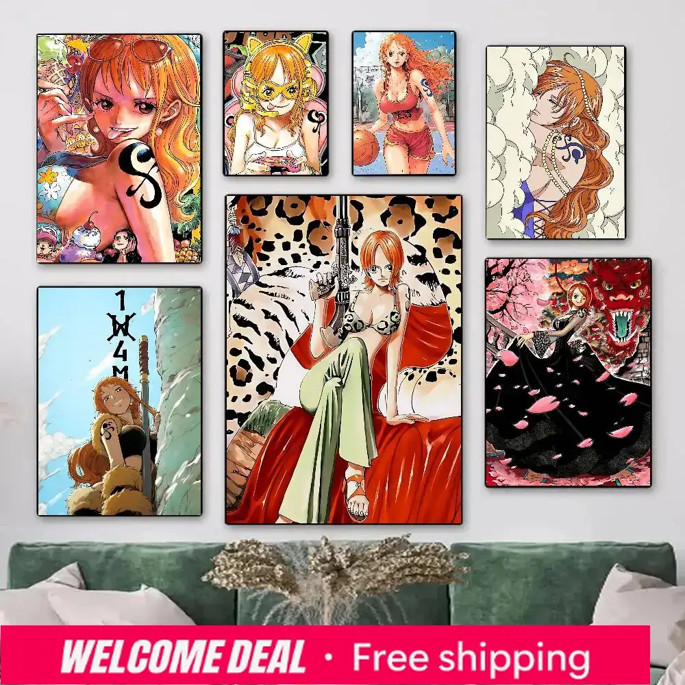 Resin Art Wall - 2026 1pc Anime Character Nami Manga