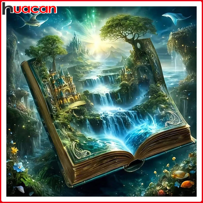 Resin Art Book - Huacan DIY Diamond Painting Kit Fantastic