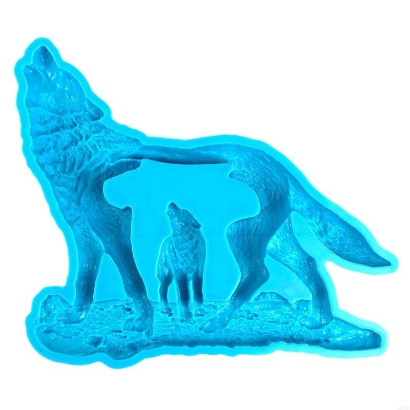 Resin Art Equipment - Wall Art Silicone Molds Forest Wolf