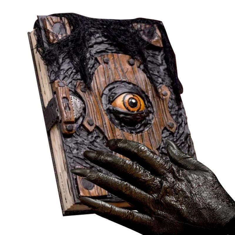 Resin Art Book - Book Of The Damned Halloween Decor