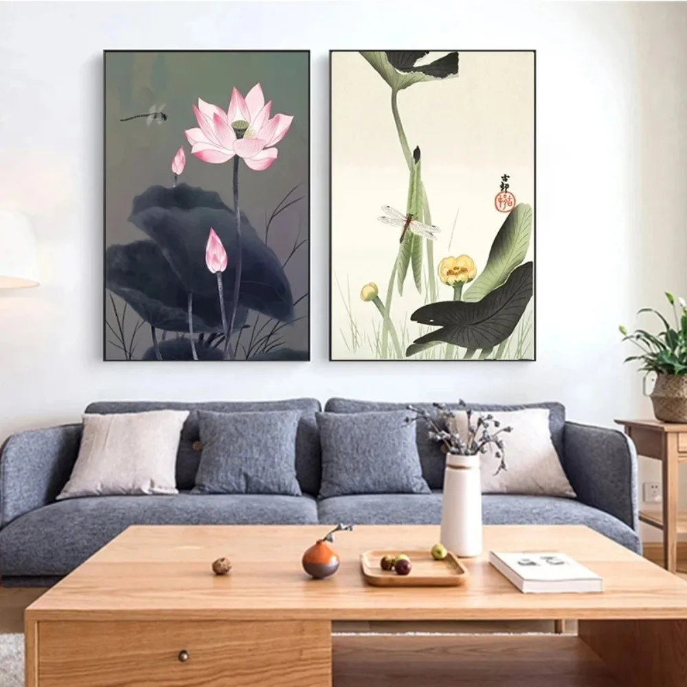 Resin Art Flowers - Traditional Vintage Retro Lotus Flower Leaf