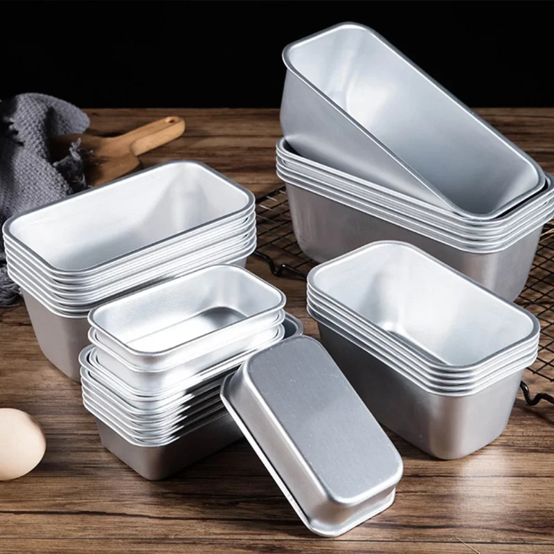5 Size Aluminium Loaf Pan Rect - Tray Mold Rectangle 评论和价格