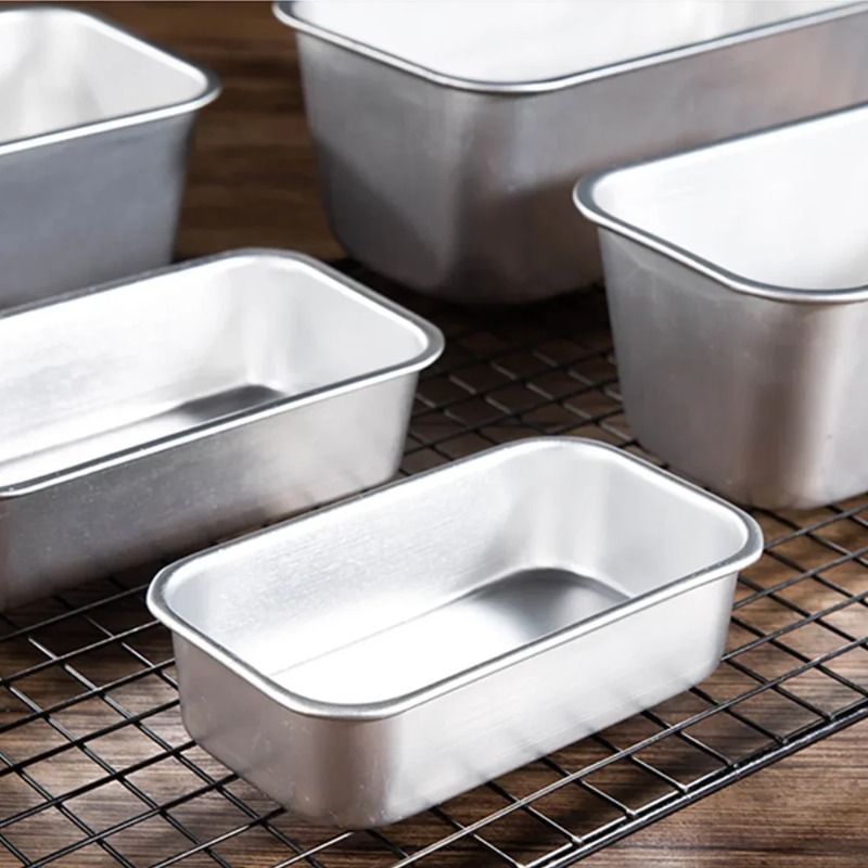 5 Size Aluminium Loaf Pan Rect - Tray Mold Rectangle 评论和价格