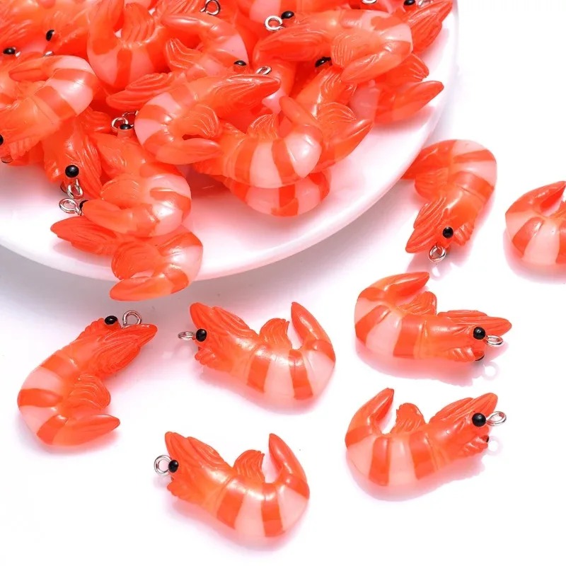 10Pcs Acrylic Resin Cartoon Se - Resin Art Pendant 评论和价格