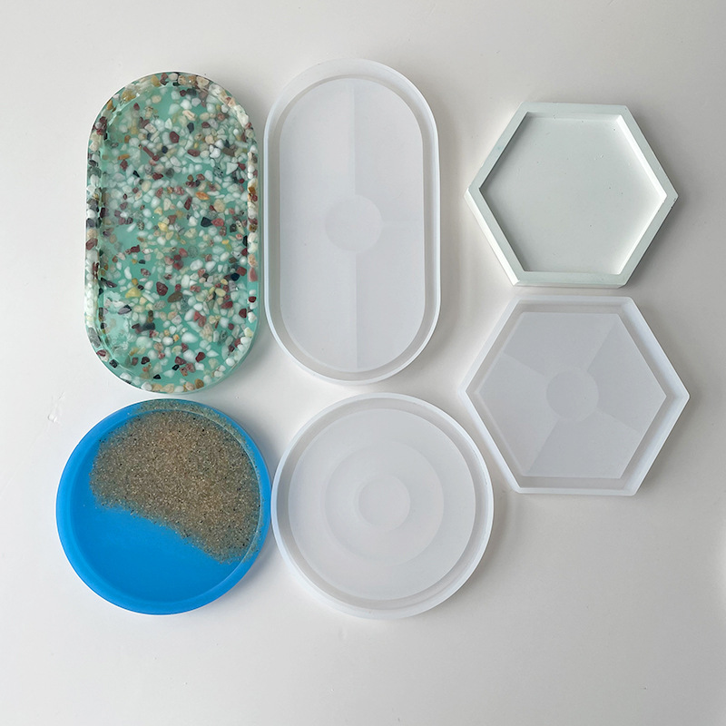 Round Coaster Silicone Mold DI - Tray Mold Rectangle 评论和价格