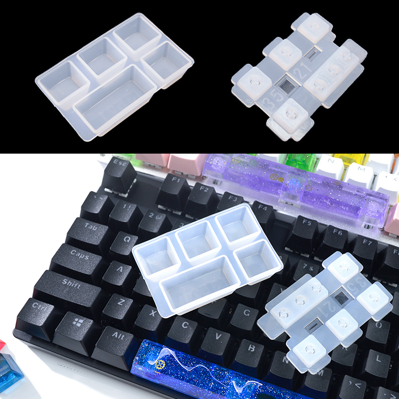 Key Cap Resin Mold Silicone Ke - Resin Art Equipment 评论和价格