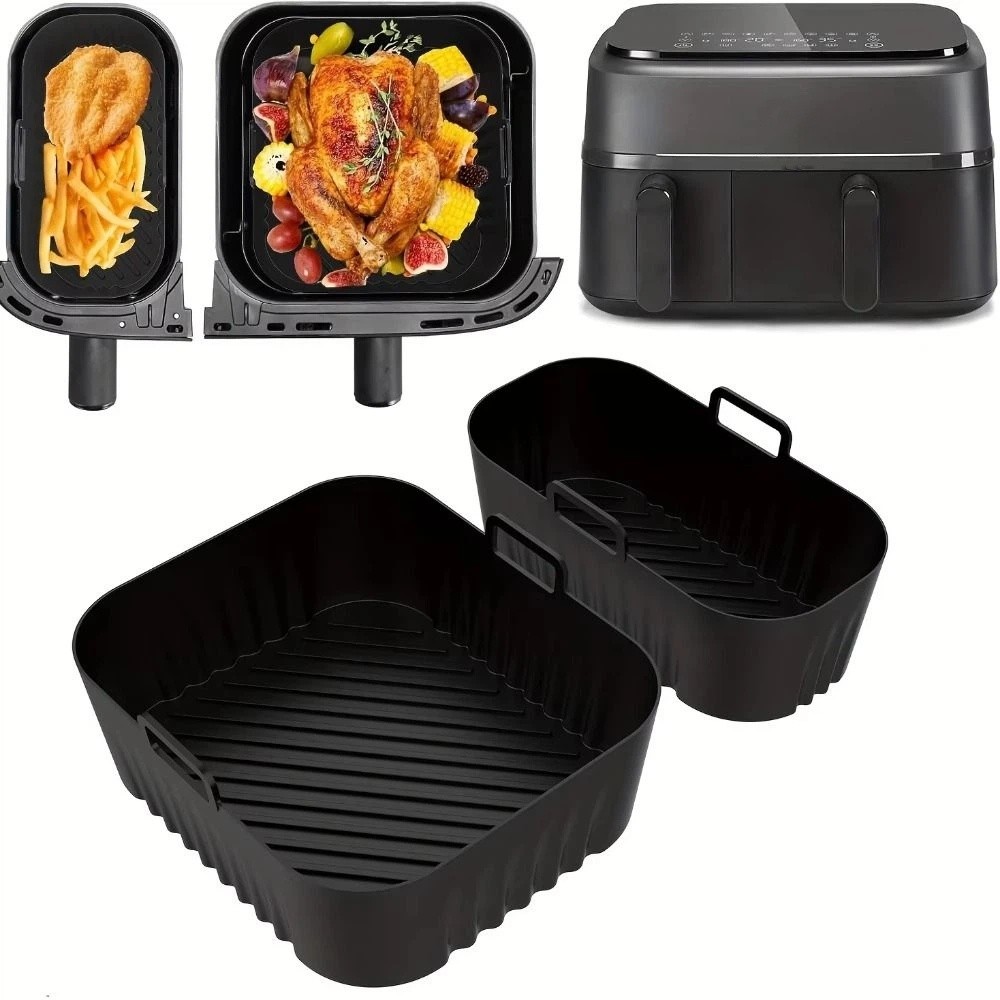 6L/3L Air Fryer Liner Non-Stic - Tray Mold Rectangle 评论和价格
