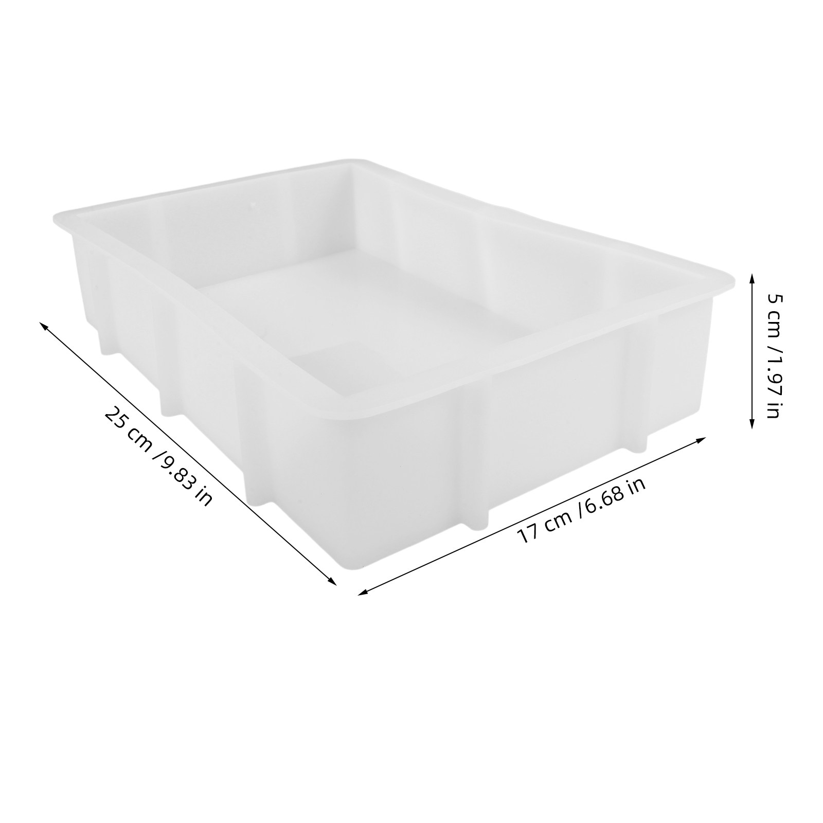 Large Rectangle Resin Silicone - Tray Mold Rectangle 评论和价格