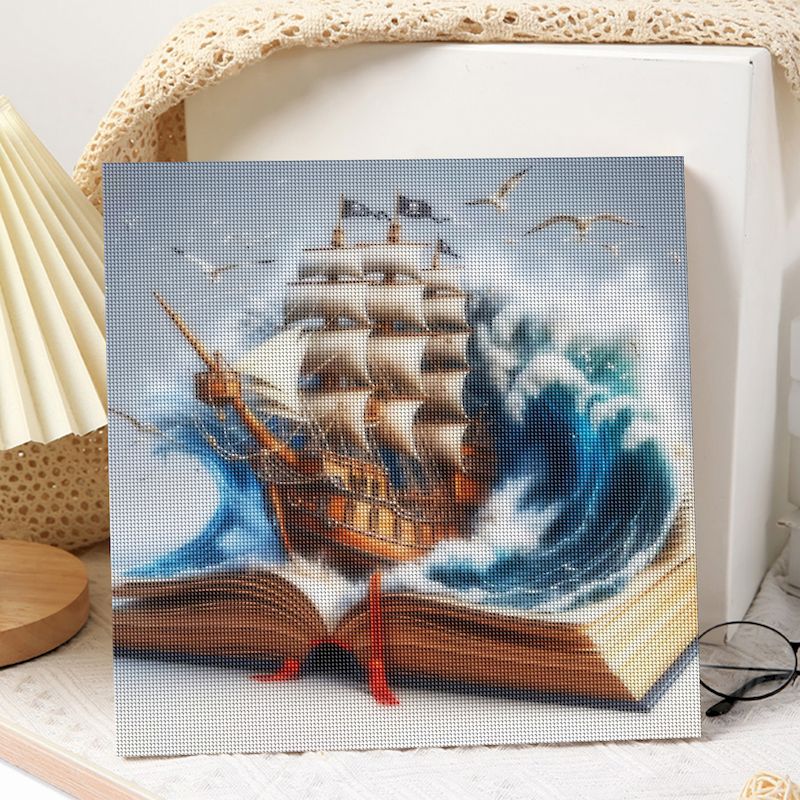 SDOYUNO Diy Diamond Mosaic Boo - Resin Art Book 评论和价格