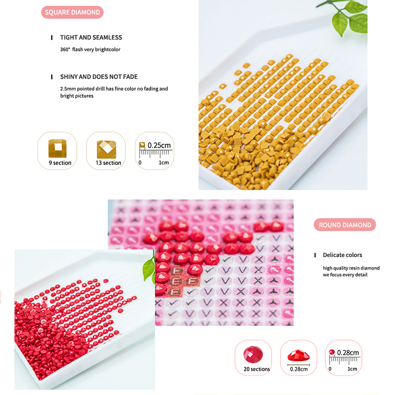 SDOYUNO Diy Diamond Mosaic Boo - Resin Art Book 评论和价格