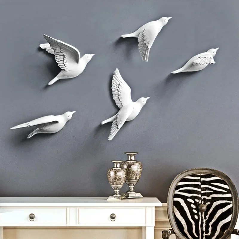 European Resin Birds Wall Hang - Background Resin Art 评论和价格