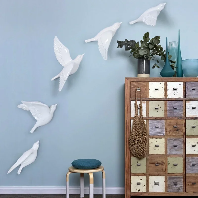 European Resin Birds Wall Hang - Background Resin Art 评论和价格