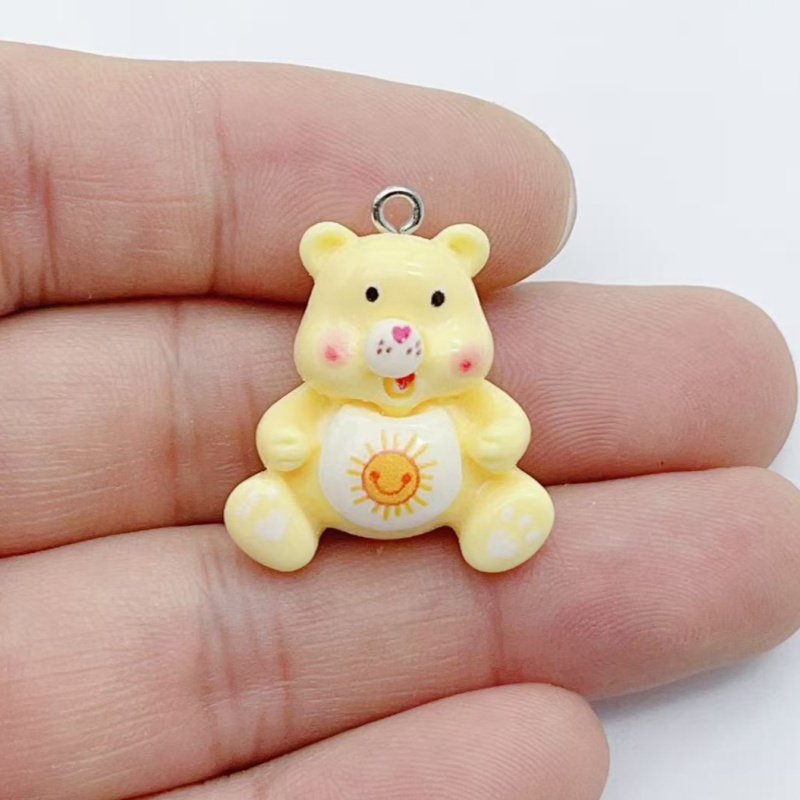 10pcs cartoon animal charm pen - Resin Art Pendant 评论和价格