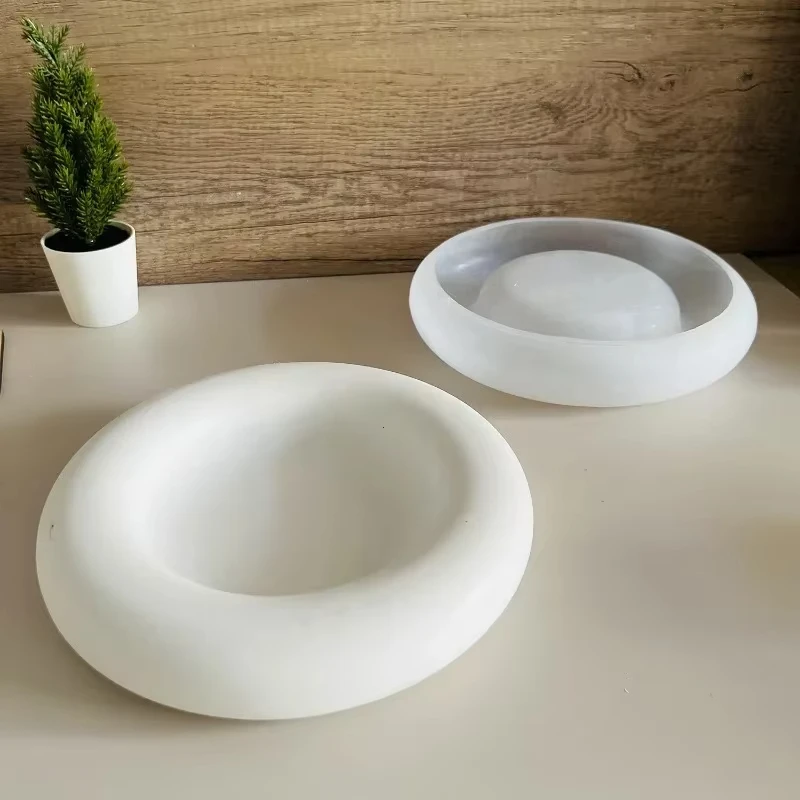 Big Round Tray Cement Silicone - Tray Mold Rectangle 评论和价格