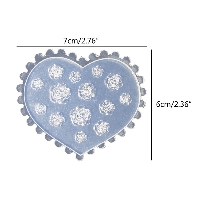 3D Rose Flower Nail Art Decora - Resin Art Equipment 评论和价格