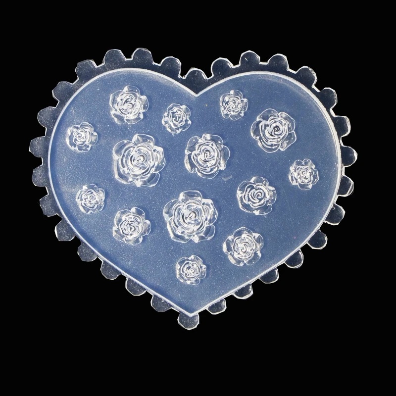 3D Rose Flower Nail Art Decora - Resin Art Equipment 评论和价格