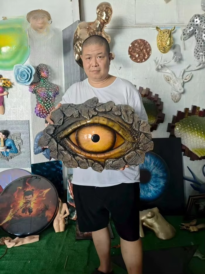 Manufacturer custom design 3D  - Background Resin Art 评论和价格