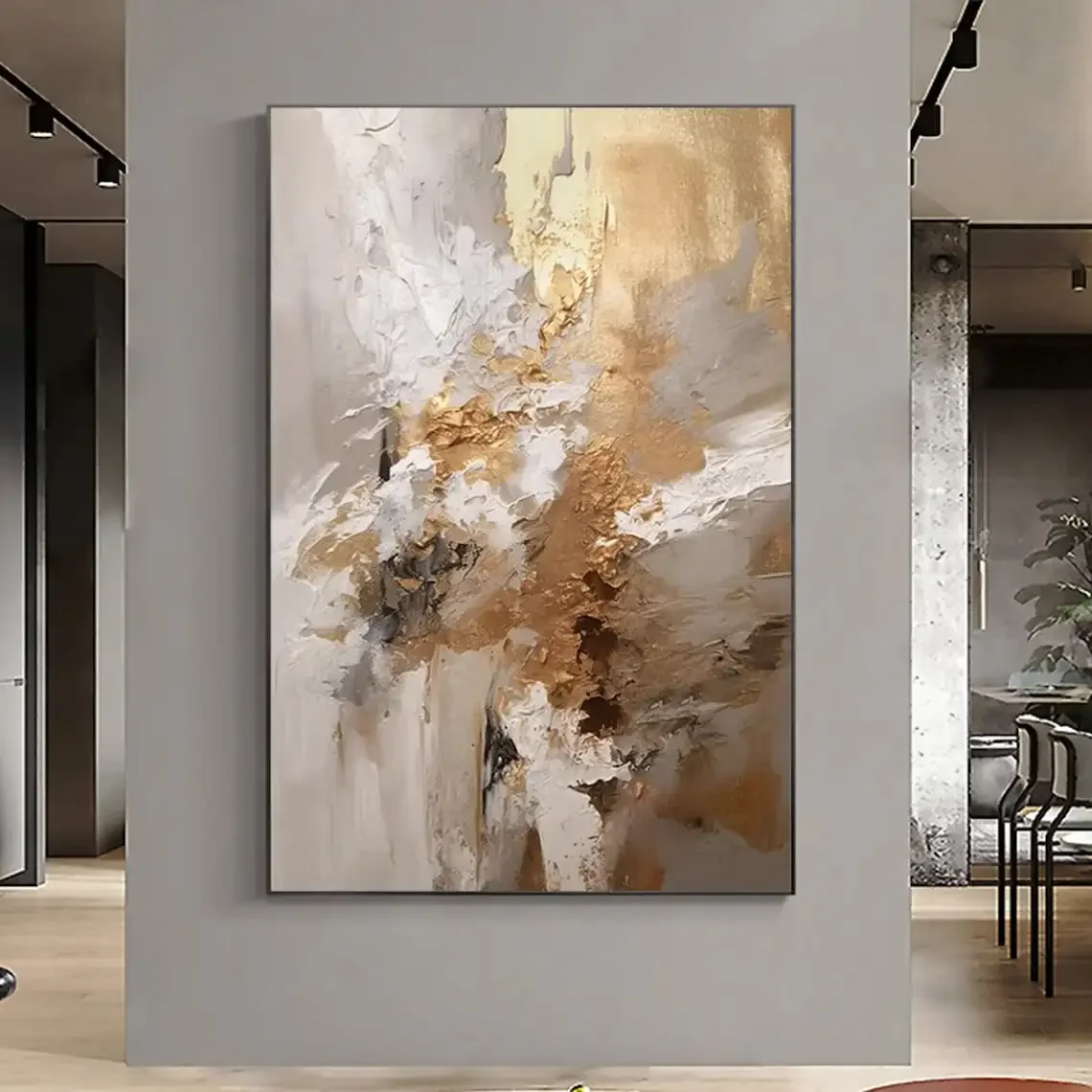 Abstract Texture Oil Painting  - Resin Art On Canvas 评论和价格