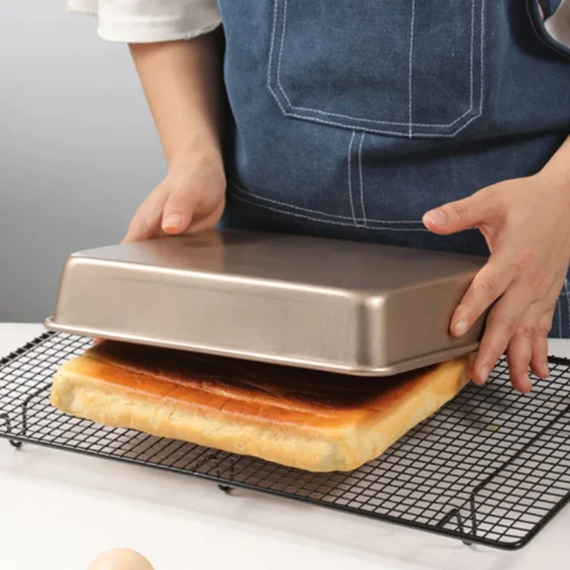 Rectangle Carbon Steel Cake Ba - Tray Mold Rectangle 评论和价格