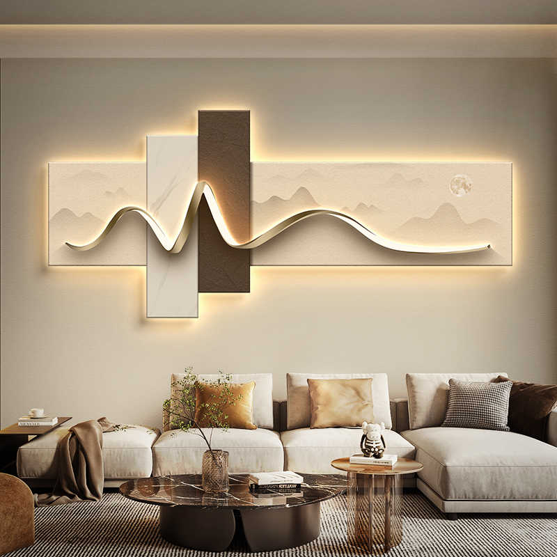 Living room decoration paintin - Background Resin Art 评论和价格