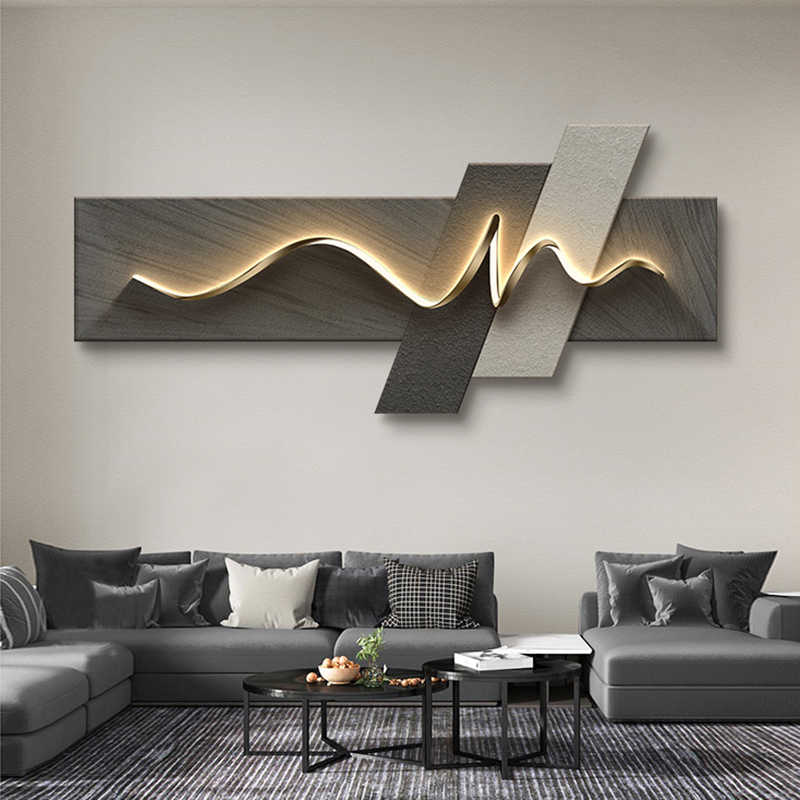 Living room decoration paintin - Background Resin Art 评论和价格