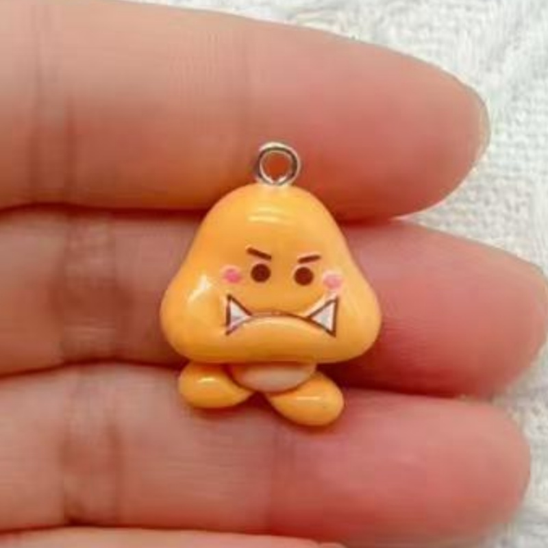 10pcs resin cartoon pendant, D - Resin Art Pendant 评论和价格