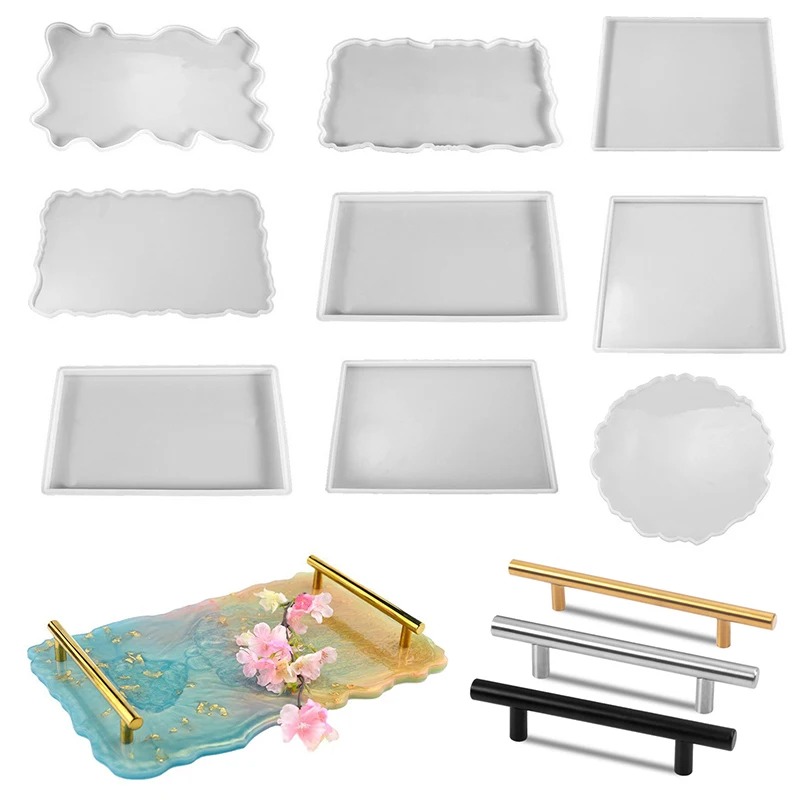 Tray Epoxy Resin Silicone Mold - Resin Art Equipment 评论和价格