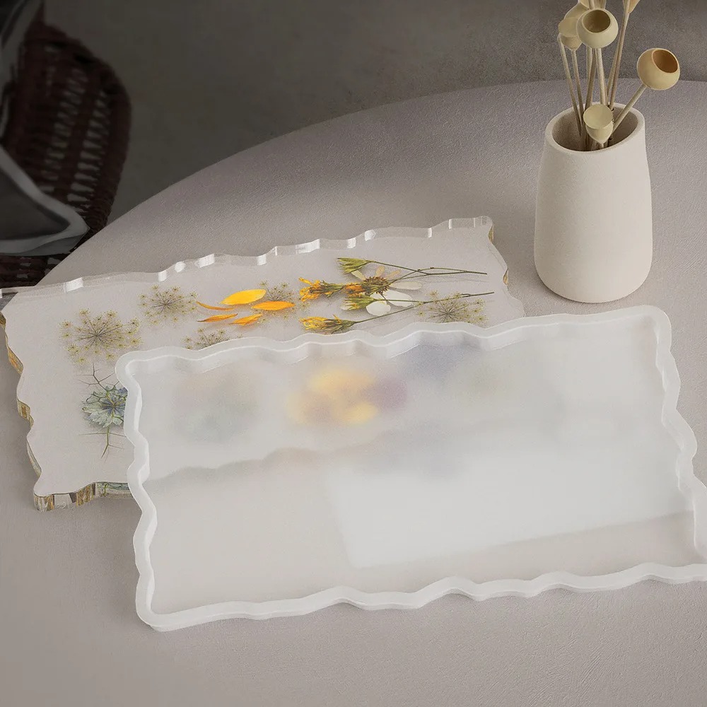 Tray Epoxy Resin Silicone Mold - Resin Art Equipment 评论和价格
