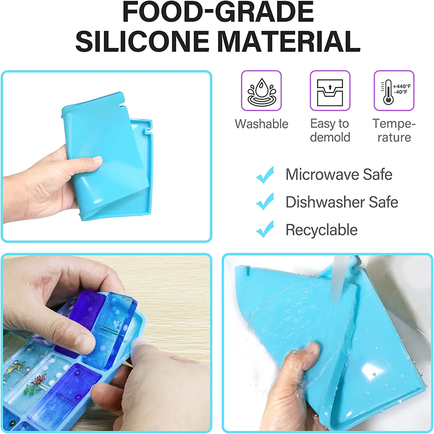Domino Molds Silicone Epoxy Re - Resin Art Equipment 评论和价格