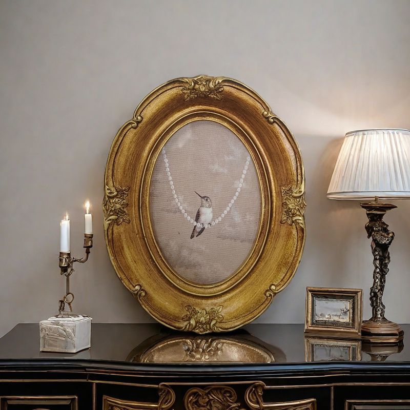 French Vintage Wall Photo Fram - Background Resin Art 评论和价格