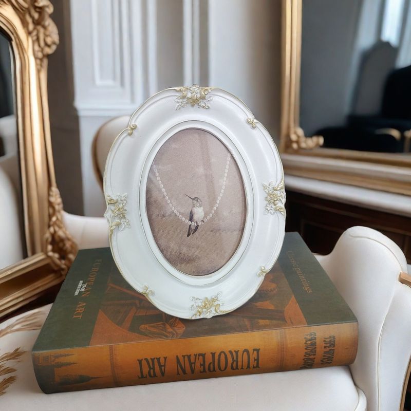 French Vintage Wall Photo Fram - Background Resin Art 评论和价格