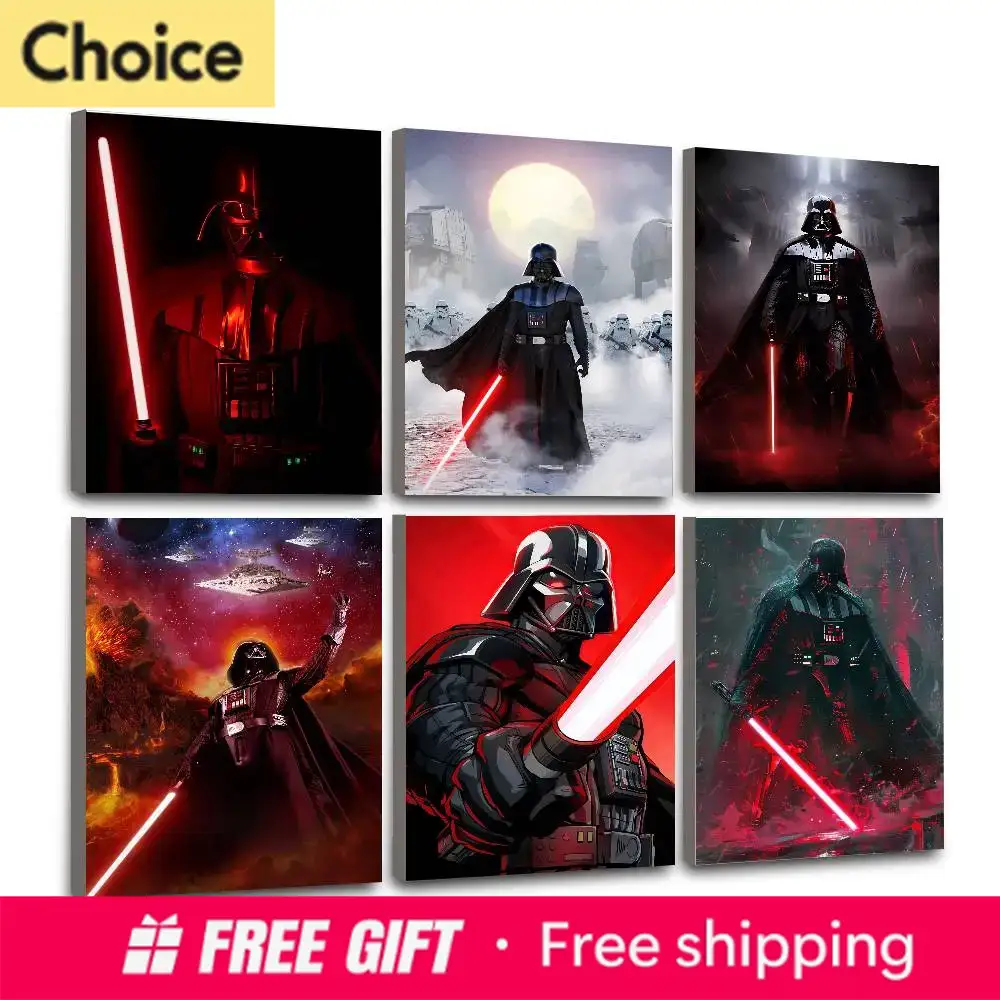 S-Star Wars Darth Vader lassic - Resin Art Wall 评论和价格